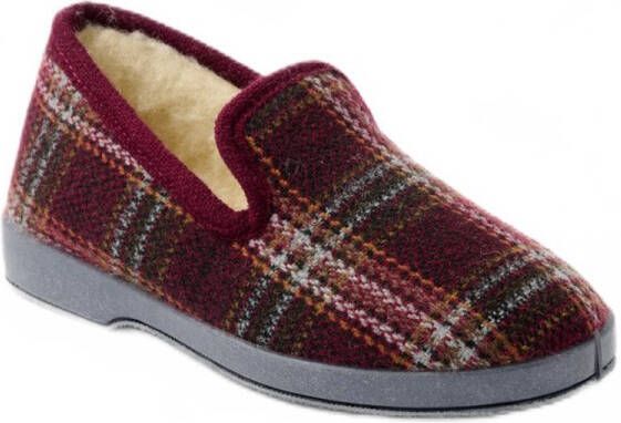 AFIBEL Comfortabele gevoerde pantoffels met gemengde breedte