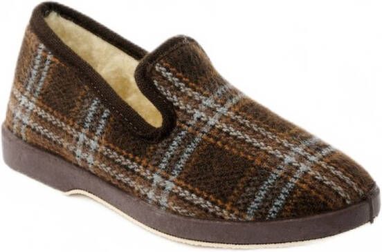AFIBEL Comfortabele gevoerde pantoffels met gemengde breedte
