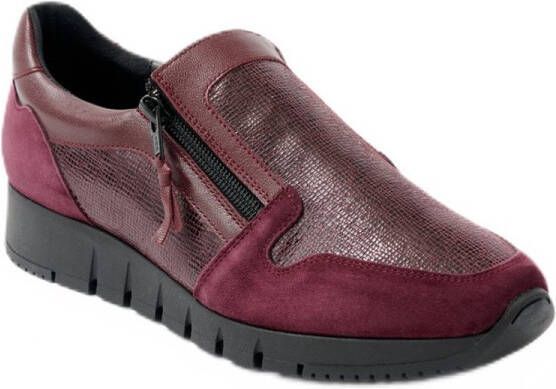 AFIBEL Comfortabele mocassin met ritssluiting in mooi leer