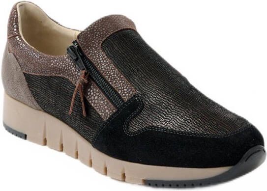 AFIBEL Comfortabele mocassin met ritssluiting in mooi leer