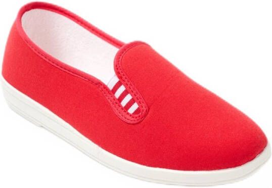 AFIBEL Comfortabele wijde canvas loafers