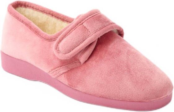 AFIBEL Comfortabele wijde pantoffels met zuiver wollen voering