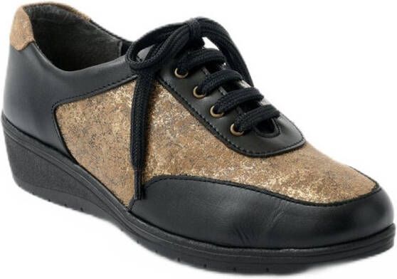 AFIBEL Derby geregen breedte comfort leder