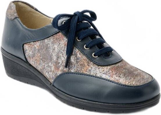AFIBEL Derby geregen breedte comfort leder