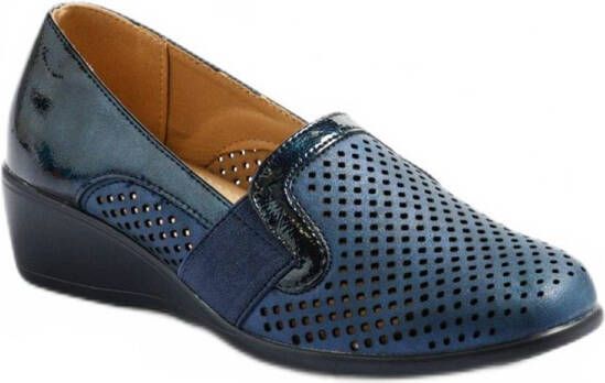 AFIBEL Geperforeerde loafers met chique details
