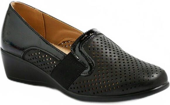 AFIBEL Geperforeerde loafers met chique details