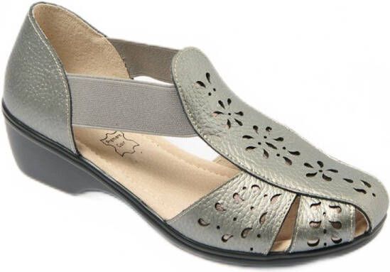 AFIBEL La Bottine Souriante Comfort wijdte elastische sandalen