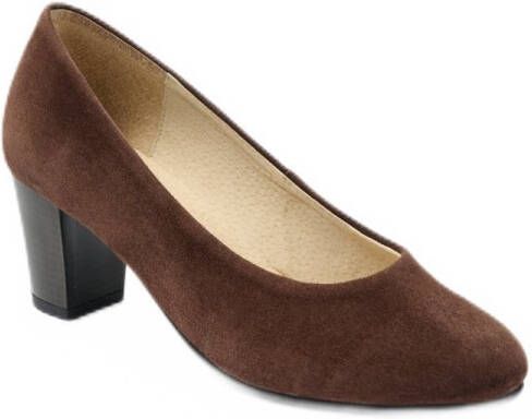 AFIBEL Leren slingback met ronde teen comfortabele wijdte