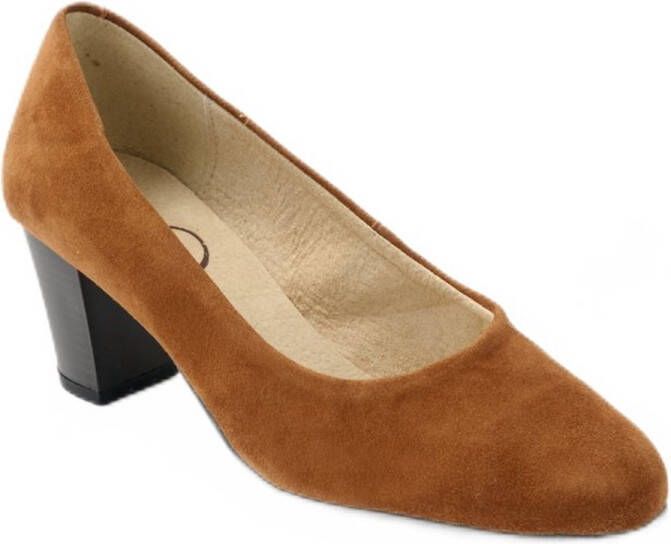 AFIBEL Leren slingback met ronde teen comfortabele wijdte