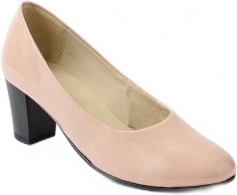 AFIBEL Leren slingback met ronde teen comfortabele wijdte