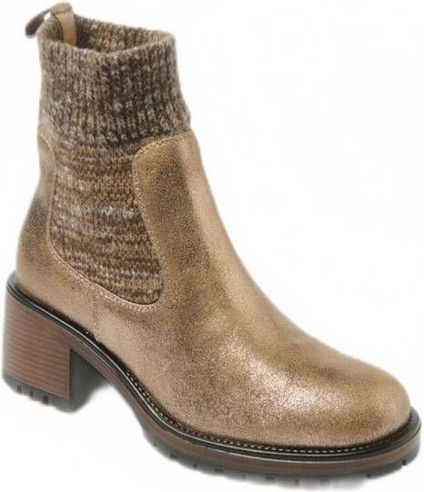 AFIBEL Metallic laarzen met sokhak