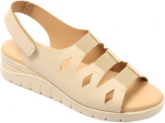 AFIBEL Sandalen met open teen en elastiek