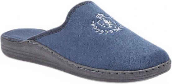 AFIBEL Slippers comfort breedte fluweelzacht geborduurd textiel