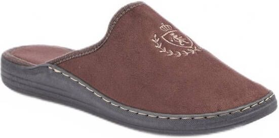 AFIBEL Slippers comfort breedte fluweelzacht geborduurd textiel