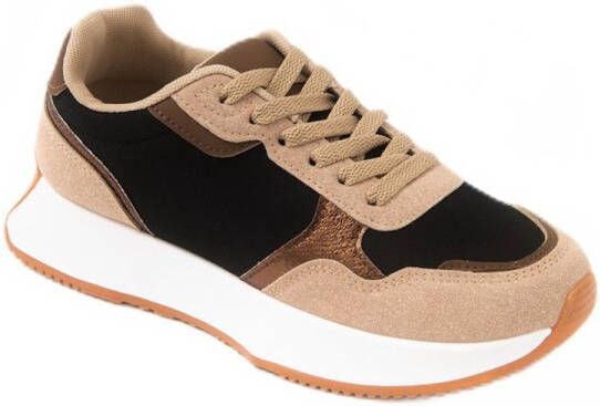 AFIBEL Sportschoenen met dikke zool en iriserende details