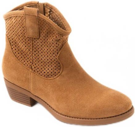 AFIBEL Westernlaarzen met rits van geperforeerd materiaal