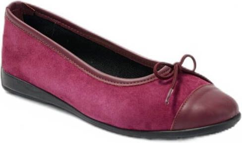 AFIBEL Zachte leren ballerina's comfortwijdte