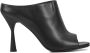 ATTILIO GIUSTI LEOMBRUNI Muiltjes Dames D669002 Maat: 39 Materiaal: Leer Kleur: Zwart - Thumbnail 1