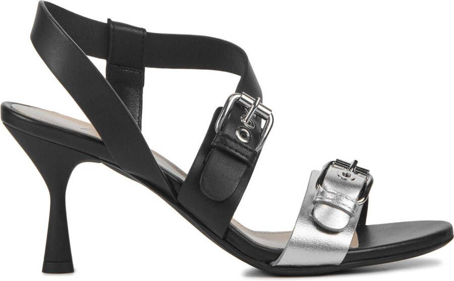 Attilio Giusti Zwarte Sandalen D675015 Black Dames