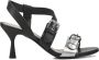 AGL Sandalen Vrouwen D675015 Zwart combi - Thumbnail 1