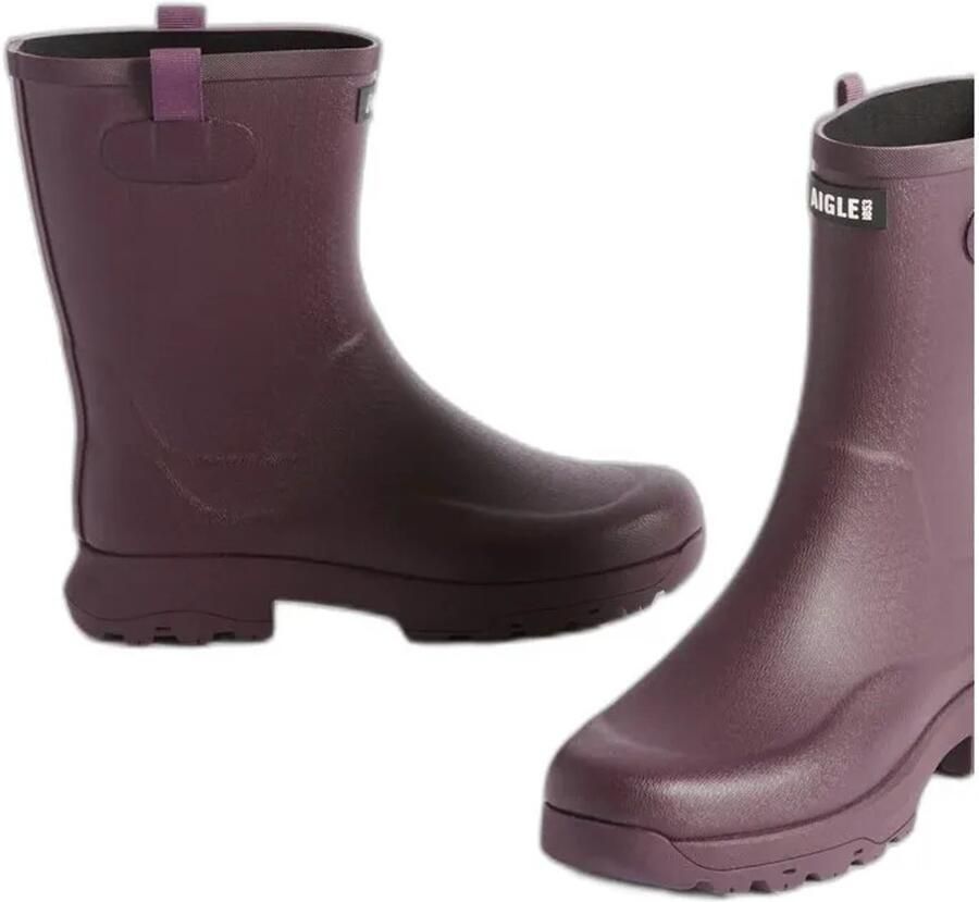 Aigle Alya Regenlaarzen Rood Vrouw