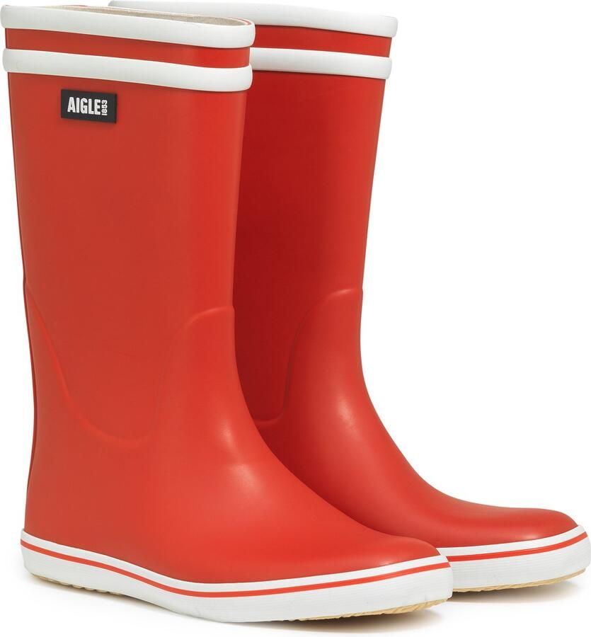 Aigle Malouine 2 Regenlaarzen Rood Vrouw