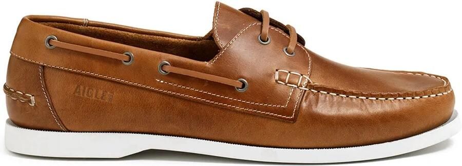 Aigle New Nubil Leather Bootschoenen Bruin