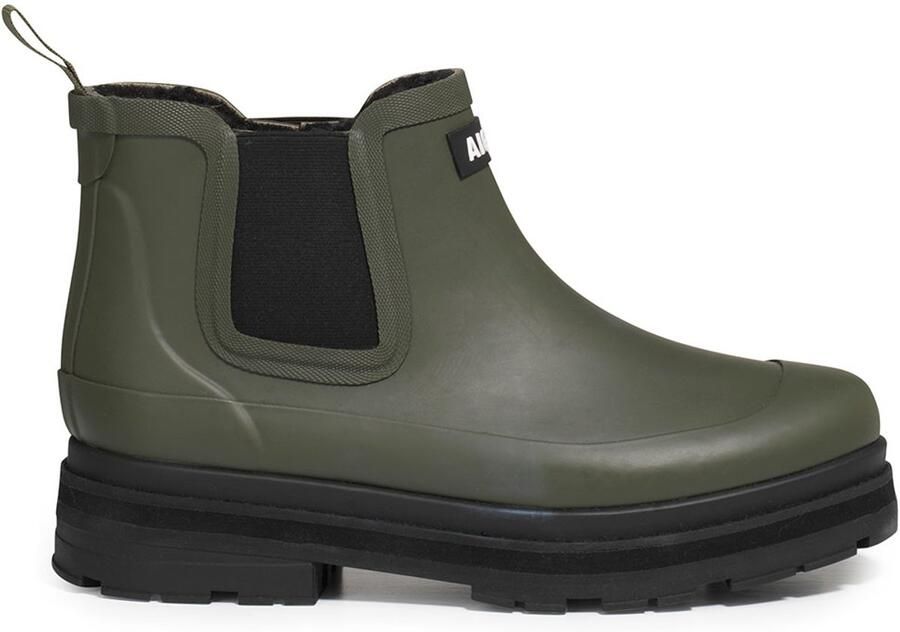 Aigle Soft Rain Fur Booties Groen Vrouw