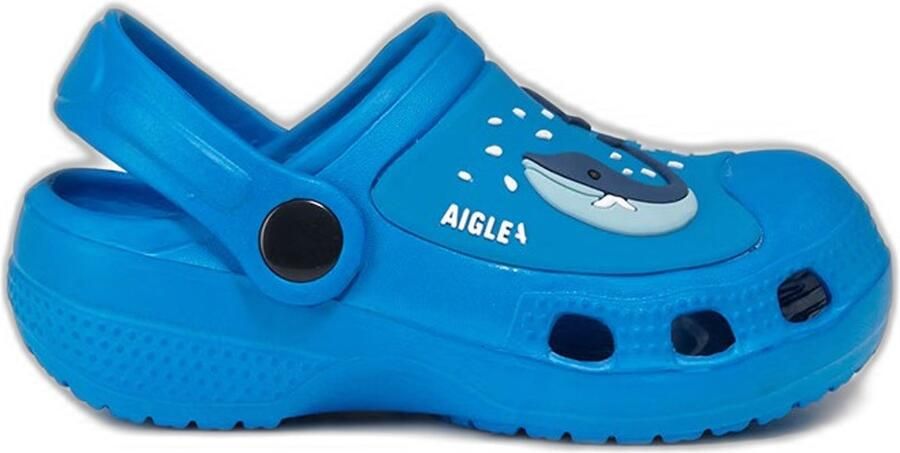 Aigle Taden Kid 2 Klompen Blauw