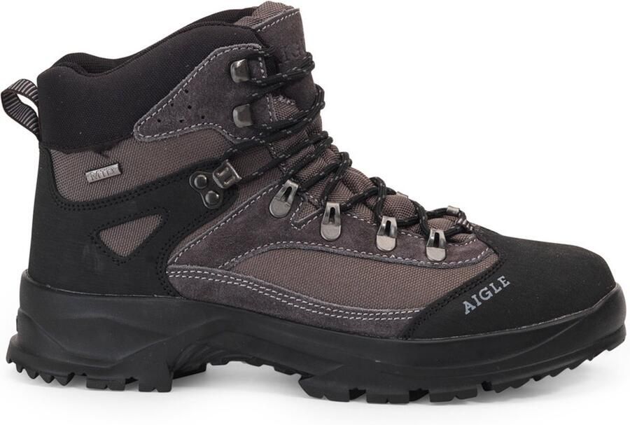 Aigle wandelschoenen Huntshawgrau schwarz