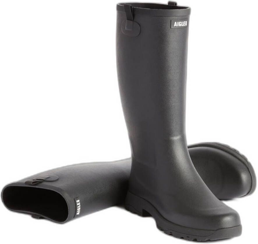 Aigle Alya High Regenlaarzen Zwart Vrouw
