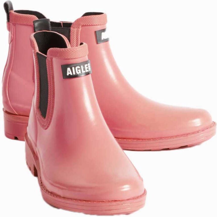 Aigle Na615 Regenlaarzen Roze Vrouw
