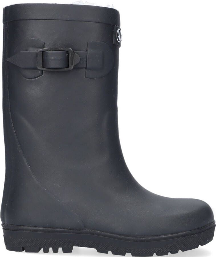 Aigle Woodypop Laarzen Rubber Meisjes Blauw
