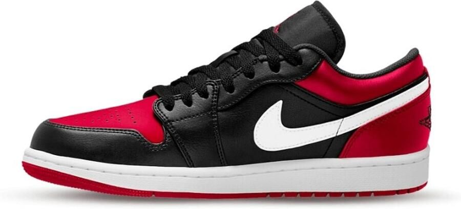 Jordan Air 1 Low Basketball Schoenen black gym red white maat: 43 beschikbare maaten:42.5 43 44.5 45 - Foto 3