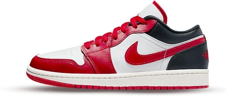 Jordan Wmns Air 1 Low Basketball Schoenen white gym red black sail maat: 37.5 beschikbare maaten:36.5 37.5 38.5 39 40.5 41 42 - Foto 15