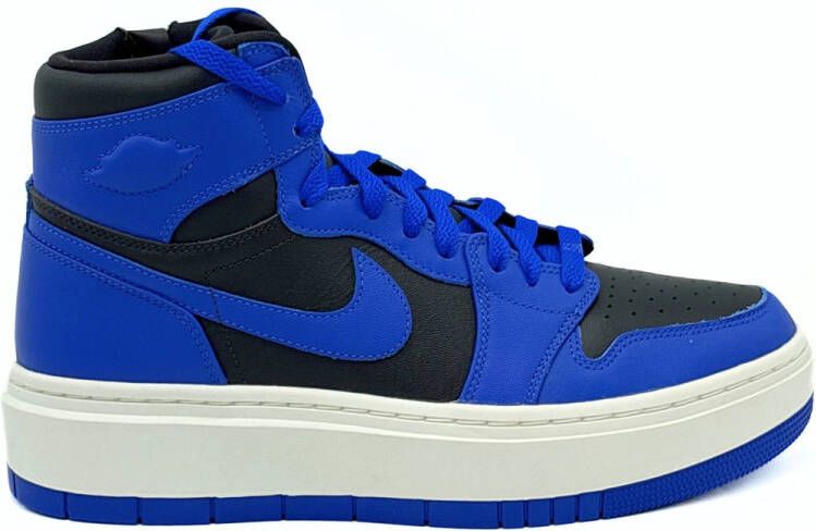 Jordan WMNS Air 1 Elevate High Donkerblauw Zwart Wit