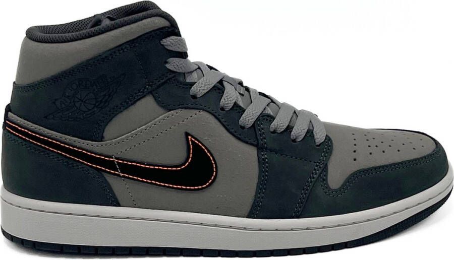 Jordan Air 1 Mid Se Sneakers Schoenen night stadium black-flat pewter maat: 47.5 beschikbare maaten:41 42.5 43 44.5 45 46 47.5 40.5 45.