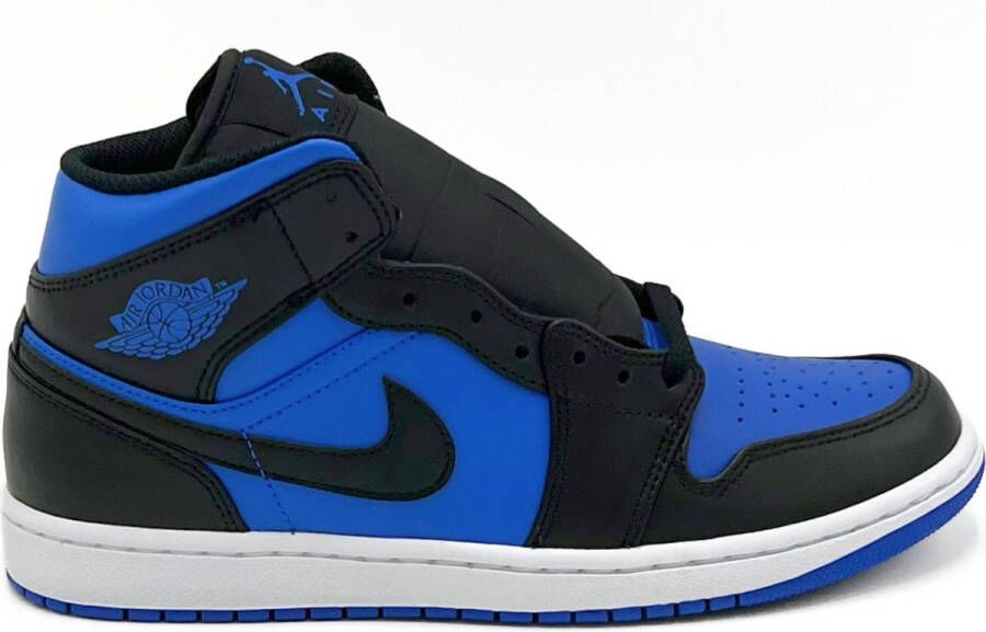 Nike Air Jordan 1 Mid GS Black Royal Blue