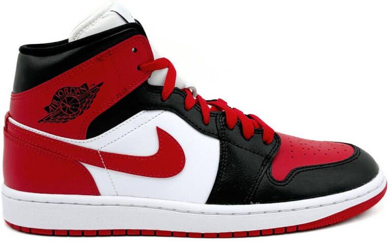 Jordan Wmns Air 1 Mid Black Gym Red White Schoenmaat 37 1 2 Sneakers BQ6472 079