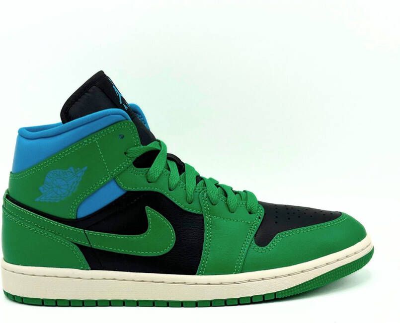 Air Jordan 1 Mid WMNS (Lucky Green)