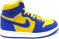 Nike Sneakers Baskets Air Jordan 1 Retro High Og jaune noir - Zwart