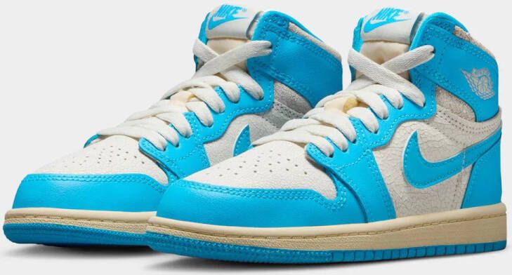 Air Jordan 1 Retro High OG UNC Reimagined (PS) FD1412-402 lichtblauw wit sneakers hoog kinderschoenen unisex