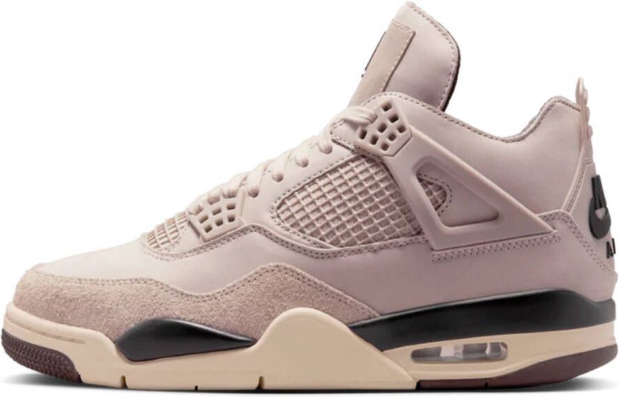 Air Jordan 4 OG A Ma Maniére 'While You Were Sleeping' FZ4810-200 beige fossil grijs suède gebroken wit sneakers hoog