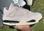 Air Jordan 4 OG A Ma Maniére 'While You Were Sleeping' FZ4810-200 beige fossil grijs suède gebroken wit sneakers hoog - Thumbnail 1