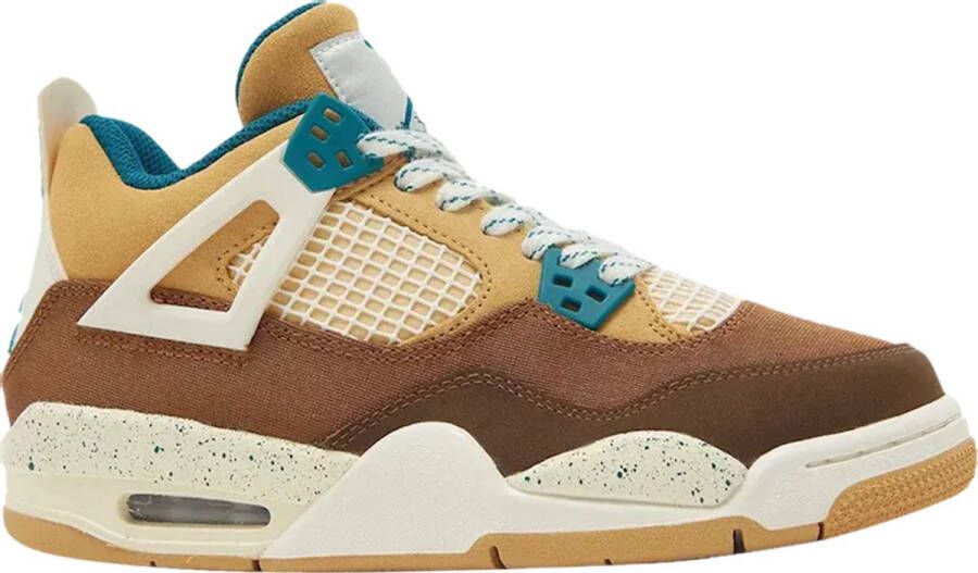 Air Jordan 4 Retro 'Cacao Wow' (GS) FB2214 200 bruin beige lichtbruin sneakers hoog kindersneakers sneakers volwassenen unisex