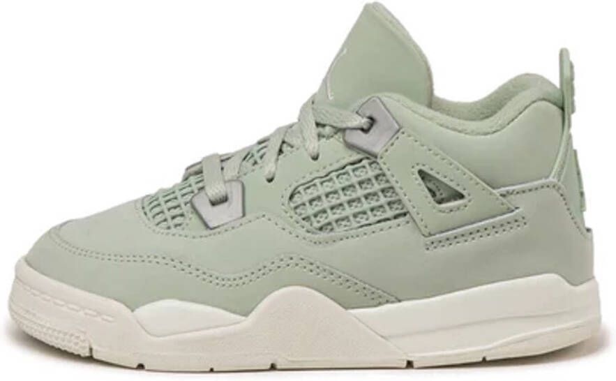 Air Jordan 4 Retro Seafoam Sail (PS) HV4385-003 mintgroen sail kindersneakers unisex