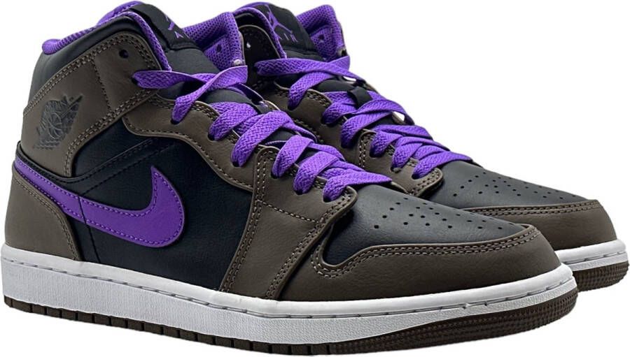 Air Jordan Nike 1 MID (Palomino White-Wild Berry) - Foto 1