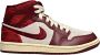 Air Jordan Nike 1 MID SE WMNS (Team Red University Red-Sail) - Thumbnail 3