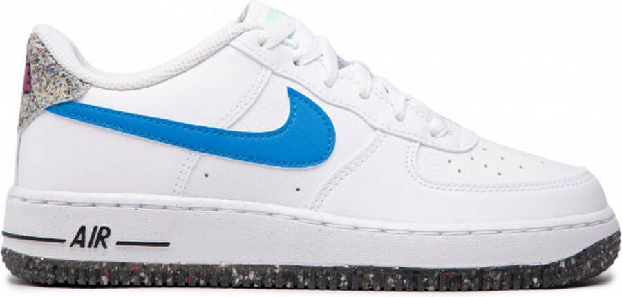 Nike AIR FORCE 1 LV8 Sneakers Wit Blauw