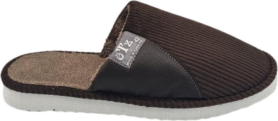 Aksulu Berussa-Ozt Comfortabele Pantoffels met Warme Voering 100% Katoen Lichtgewicht EVA Zool Unisex-Bruin